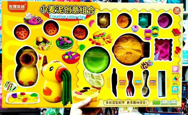 ماكينة الصلصال المتكاملة، حجم سوبر جامبو مع أدوات التشكيل