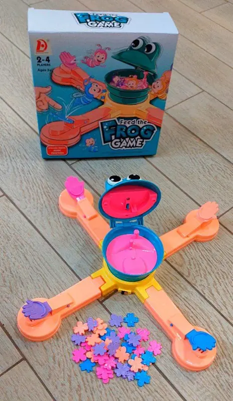 لعبة الضفدع الجائع، سباق أكل الحشرات