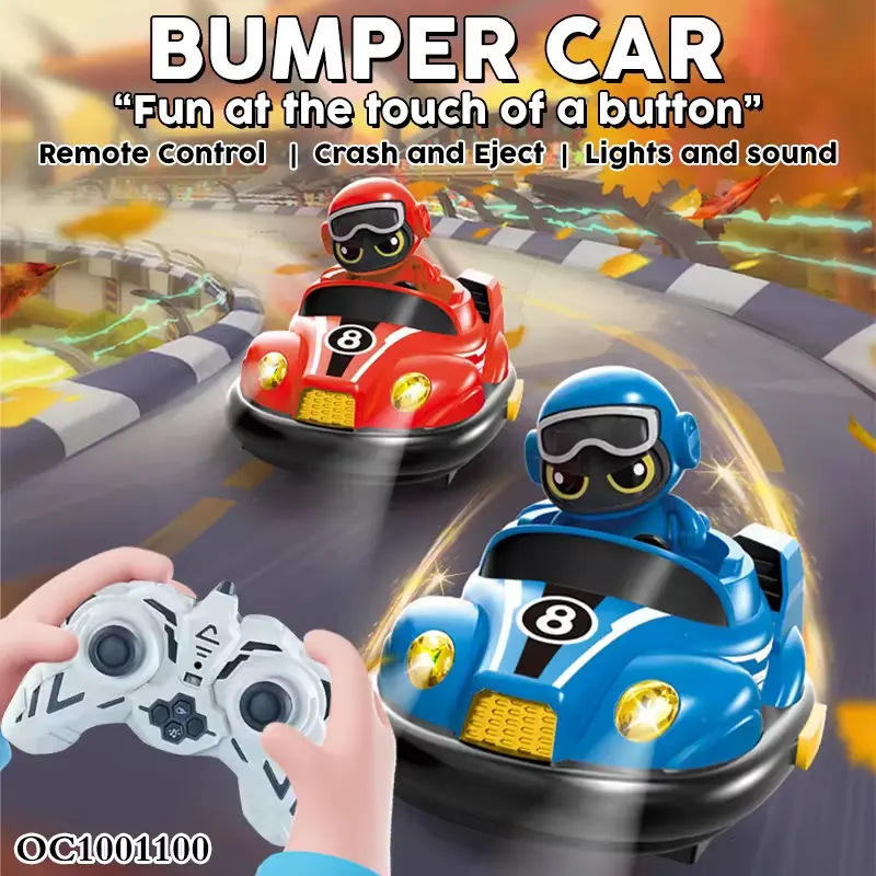 سيارة التحكم عن بعد التصادمية، متعة التحدي والمنافسة