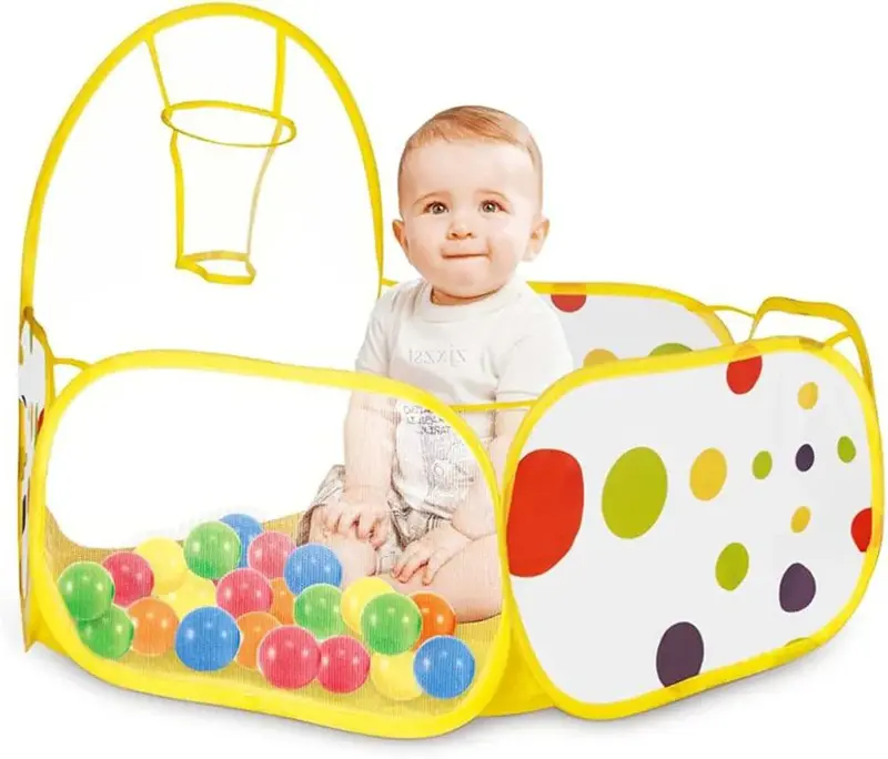 بيت الكور مع حلقة السلة، متعة لا تنتهي في الألوان