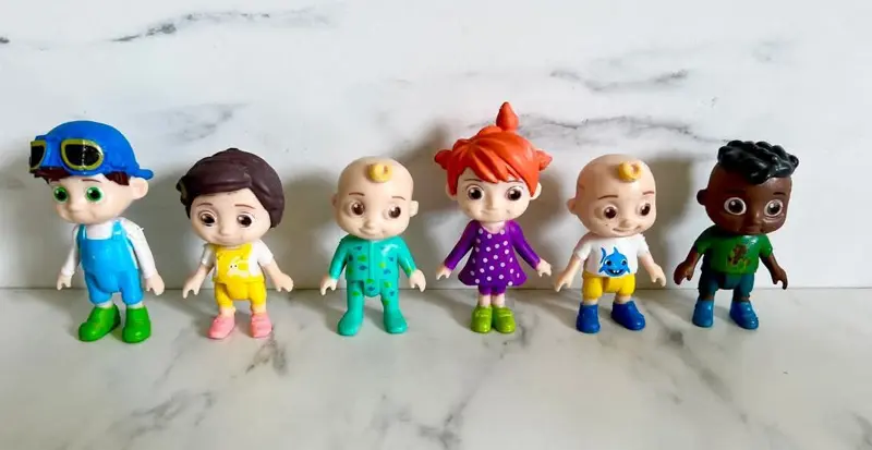 مجموعة شخصيات كوكوميلون 6 في 1