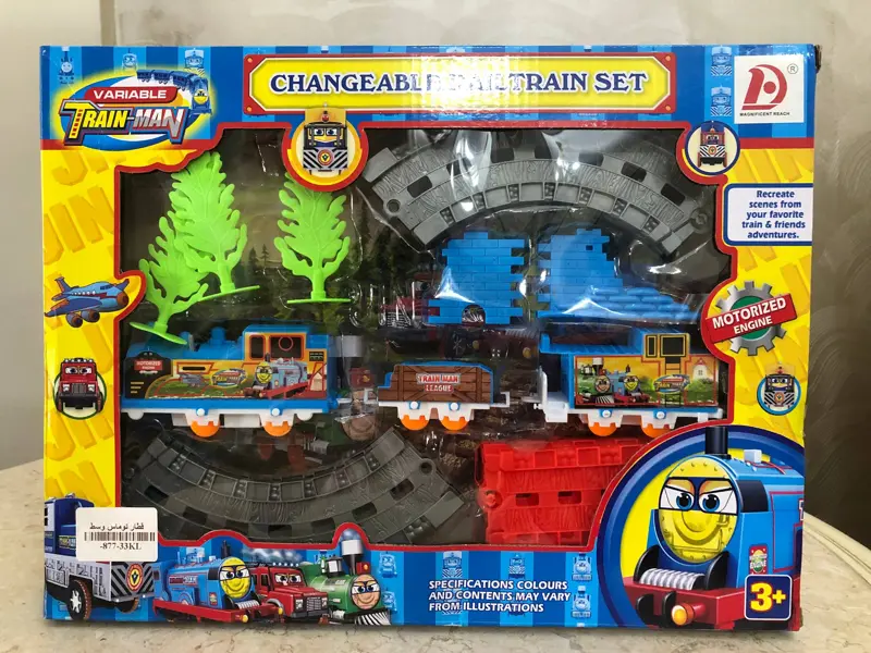 مجموعة قطار تومس المغامرات المتغيرة بمحرك