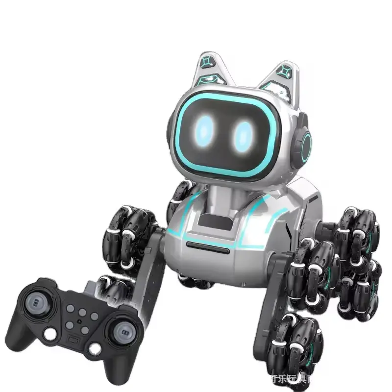 الروبوت المقاتل بالتحكم عن بعد مع المؤثرات الصوتية والضوئية