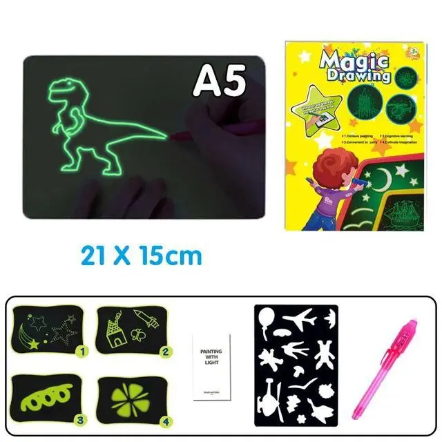 سبورة الرسم الضوئية LED مع مؤثرات الإضاءة