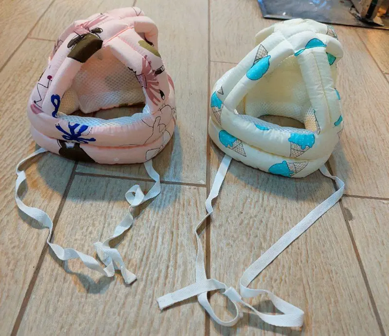 خوذة حماية الرأس القطنية للأطفال الرضع