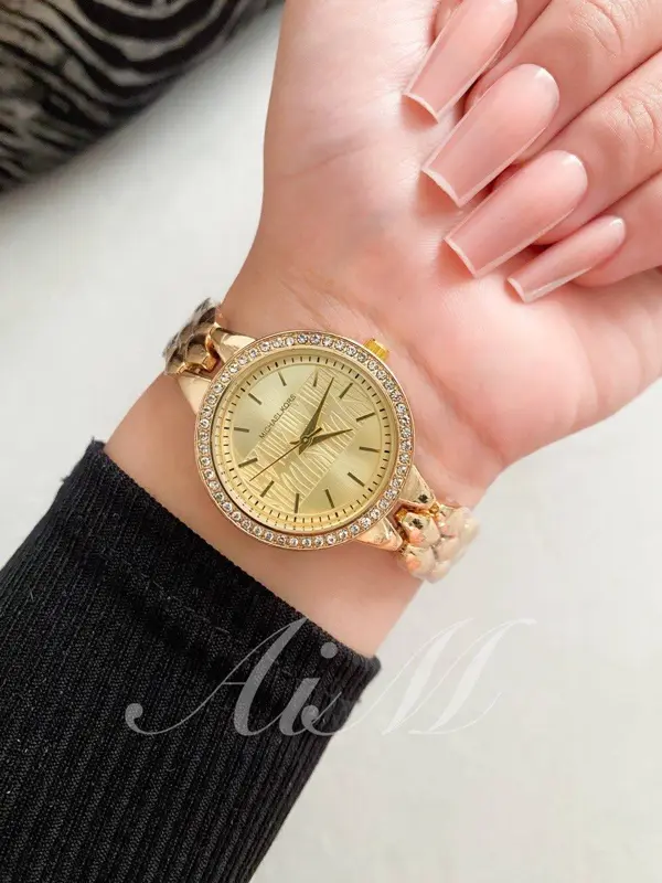 ساعة إم كيه كريستينا بسوار أنسيال