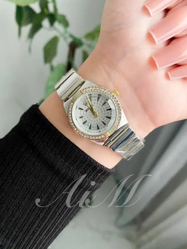 ساعة رولكس لوريال بسوار أنسيال