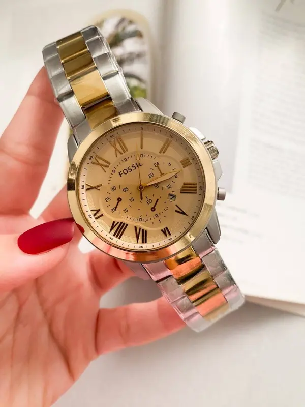 ساعة فوسيل كلاسيك معدن رجالي