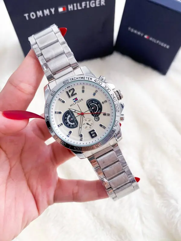 ساعة تومي فورتشن معدن رجالي