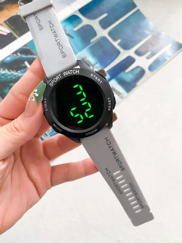 ساعة ديجيتال ألوان الصيف رابر