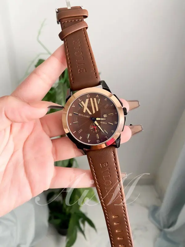 ساعة بلغاري إصدار بلاك ستايل رجالي