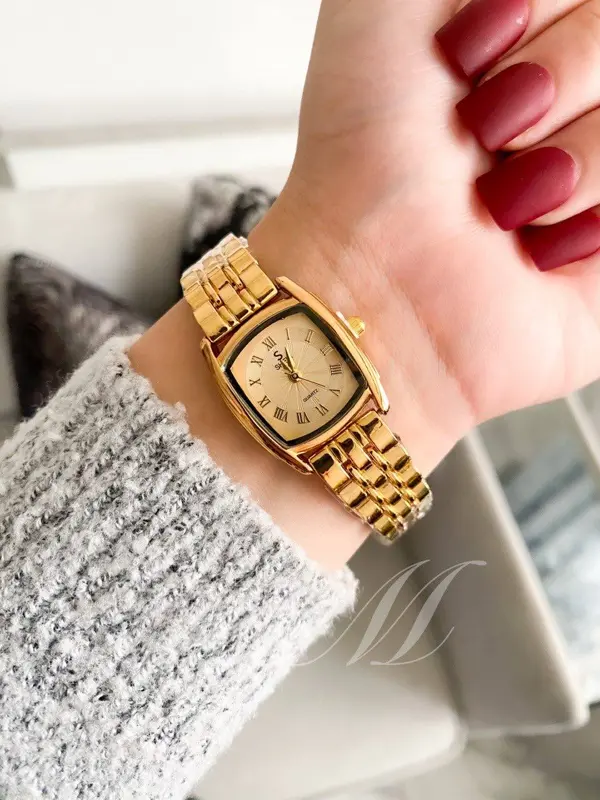 ساعة شين أنسيال إصدار جولد كلاسيك حريمي