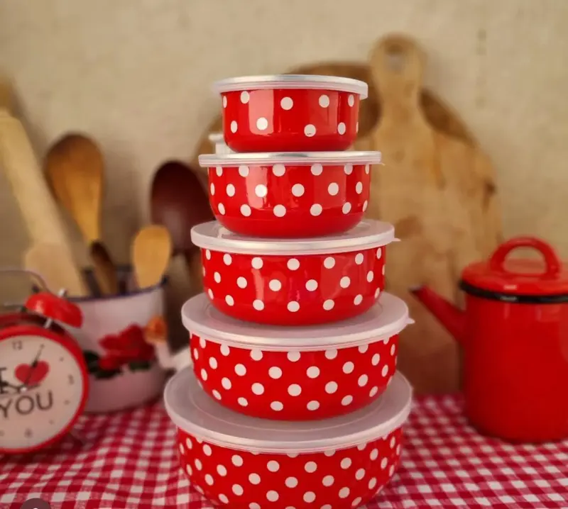 طقم أوعية "دوتس" للحفظ