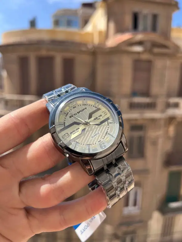 ساعة "BWIN" الرجالية الرياضية عالية الجودة