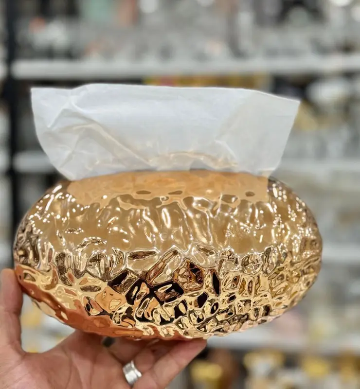 علبة "كريستال" الأكريليك الفاخرة للمناديل