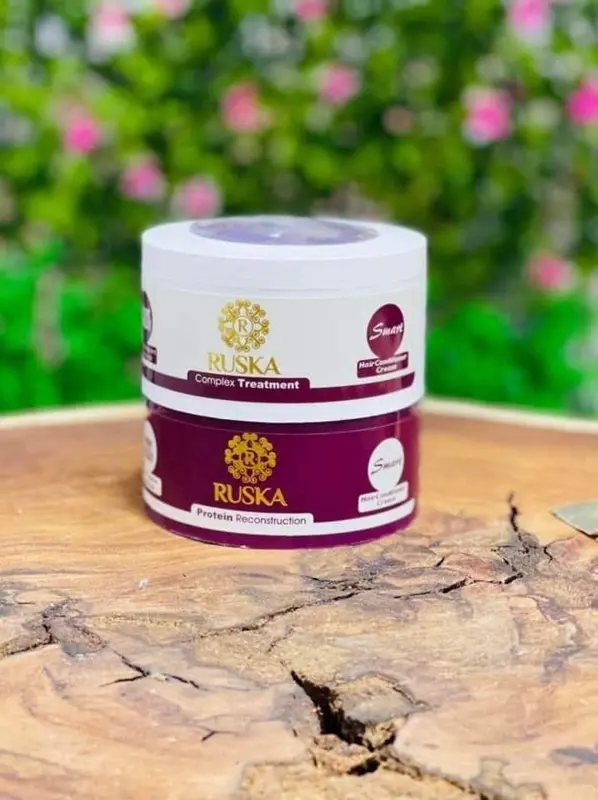 حمام كريم روسكا 2 في 1 لترميم الشعر