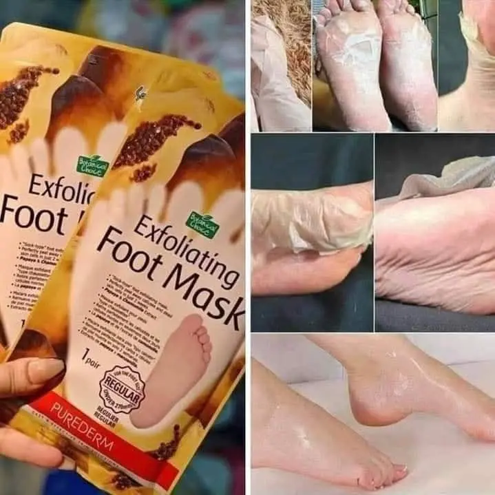 مقشر القدمين الكوري (فوت ماسك)