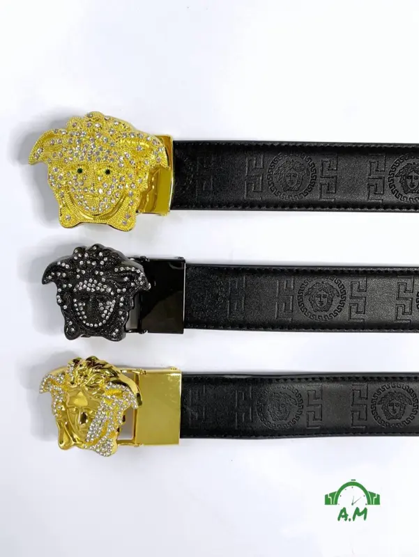 حزام رجالي جلد أتوماتيك