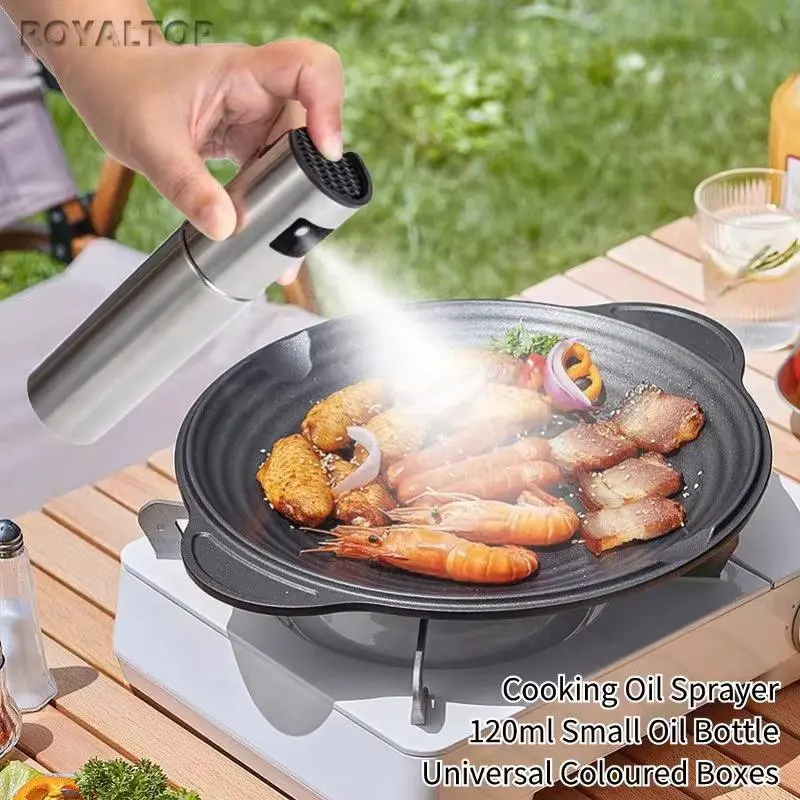 بخاخة زيت ستانلس ستيل للطهي الصحي