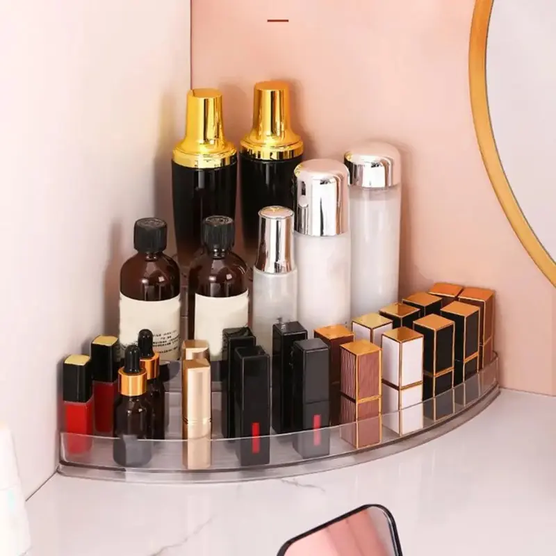 منظم أكريليك شفاف 3 أدوار (مقاس كبير ومتعدد الاستخدام)