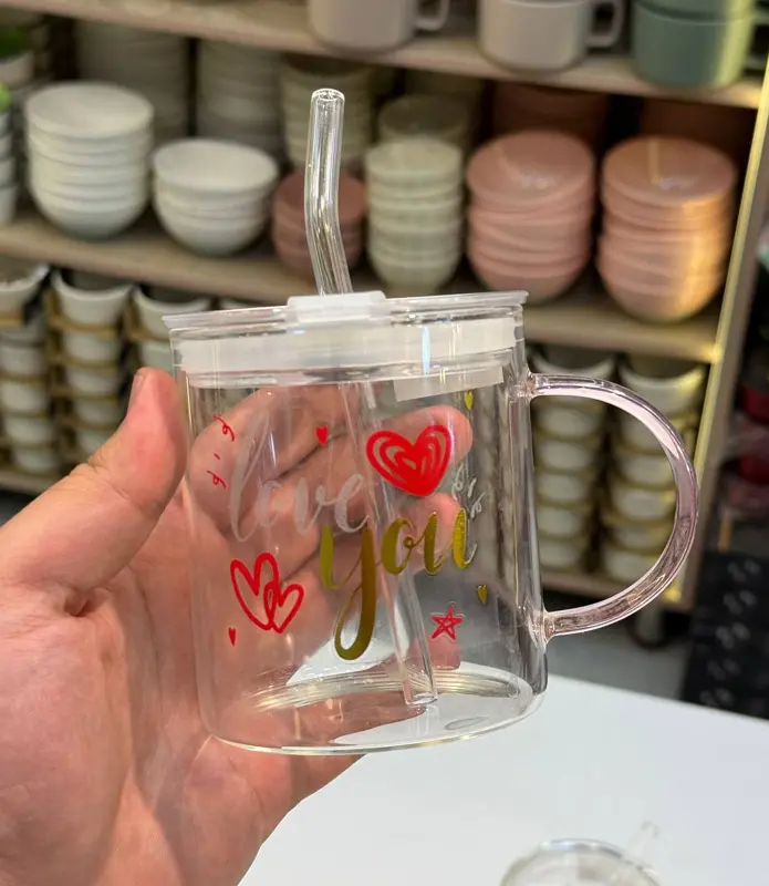 مج بيركس بيد ألوان مع غطاء اكريليك