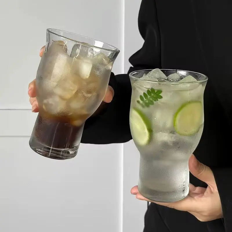 طقم شوب 6 قطع زجاج شفاف