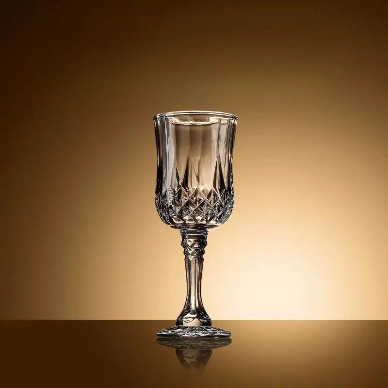 طقم كاسات زجاج فاخر - 6 قطع