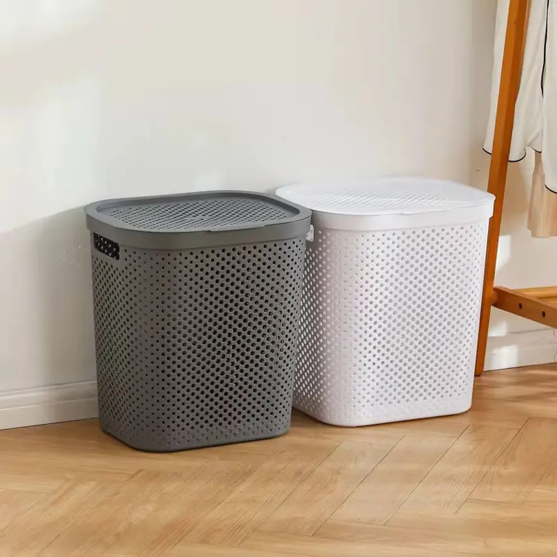 سبت غسيل منقط بغطاء