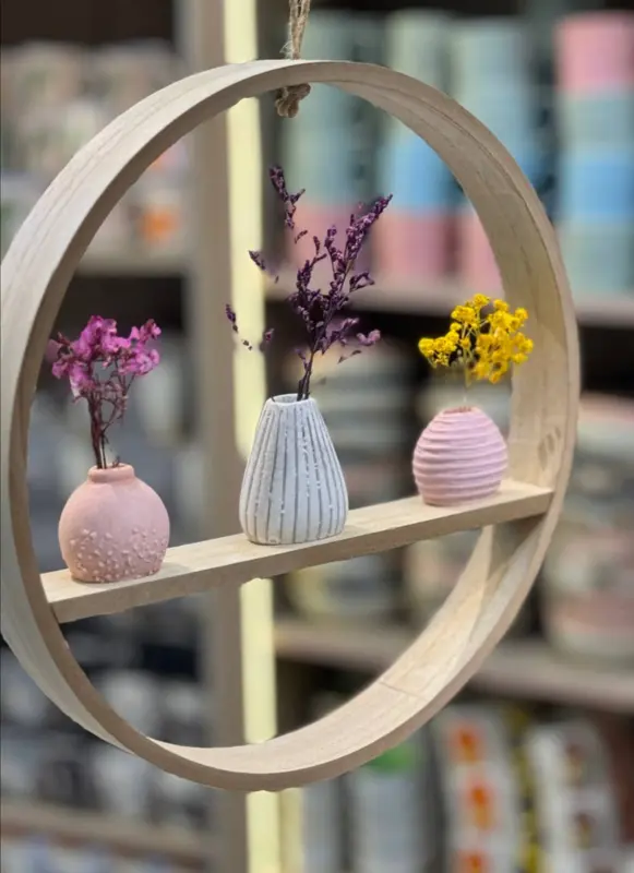 برواز خشب دائري