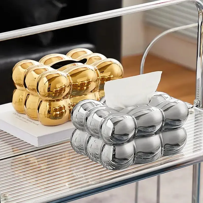 علبة مناديل بابلز بورسلين