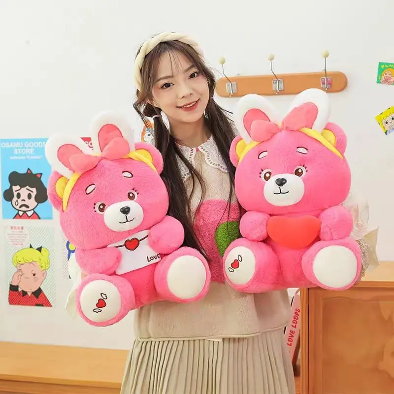 دبدوب قطيفة "جواب حب" - حجم 35 سم