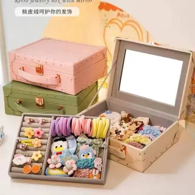 شنطة اكسسوار جلد مستورد بتصميم حقيبة كلاسيكية